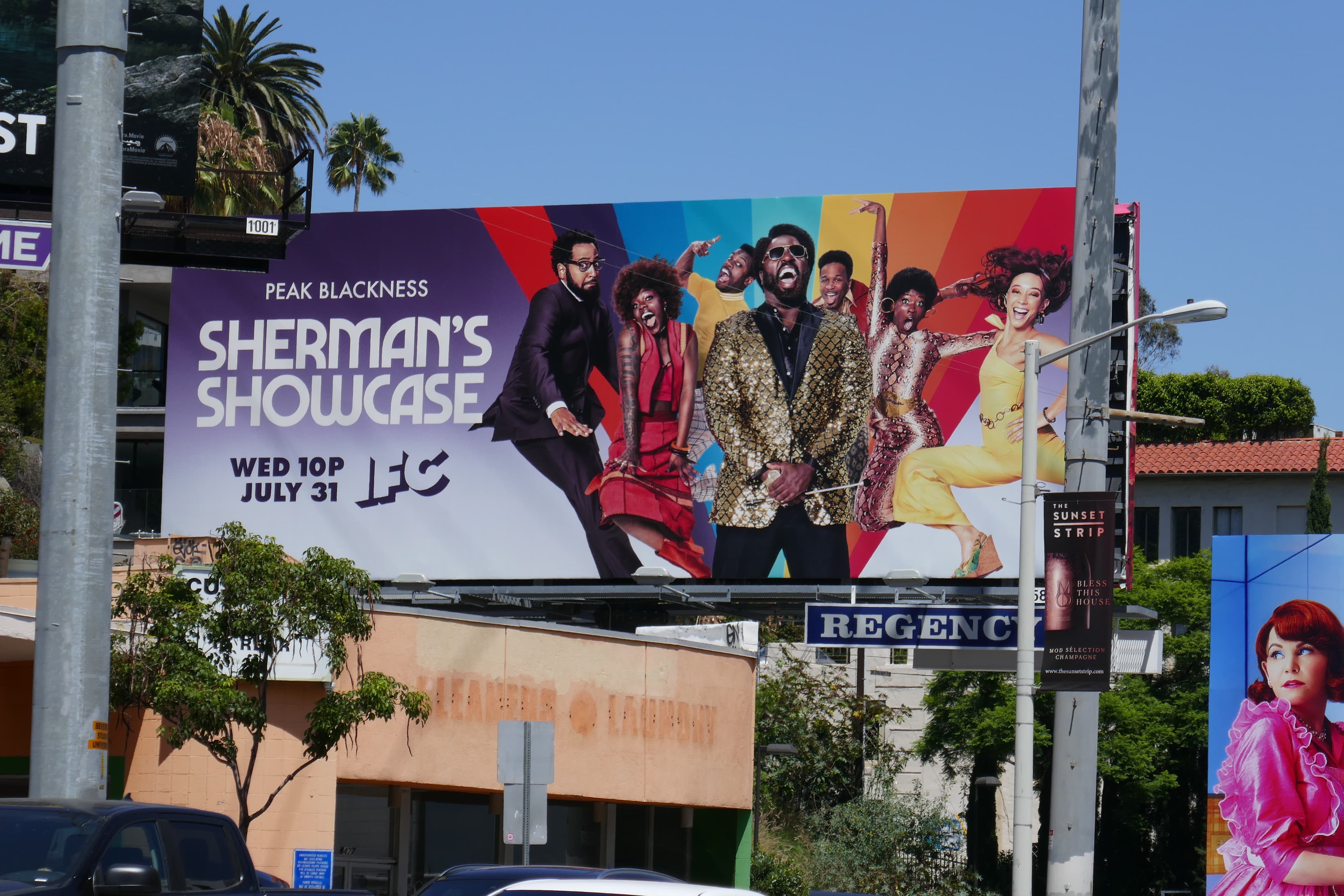 Sherman's Showcase Billboard