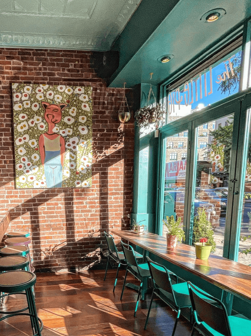 Sunlit Front Window
