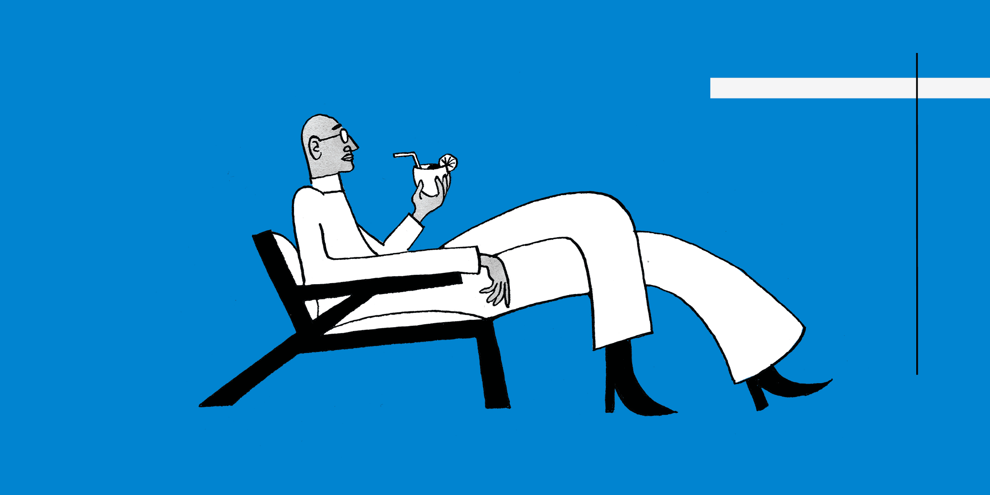 Lounge Man Blue